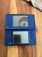 Nintendo DS Blauw + Games, Spelcomputers en Games, Spelcomputers | Nintendo Game Boy, Ophalen, Gebruikt, Overige modellen, Met games
