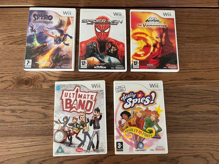 Nintendo Wii Games, Spelcomputers en Games, Games | Nintendo Wii, Zo goed als nieuw, Avontuur en Actie, 1 speler, Vanaf 3 jaar