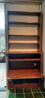 Houten Kast/Boekenkast - 80 cm breed, Huis en Inrichting, Ophalen, Met plank(en), Gebruikt, 200 cm of meer