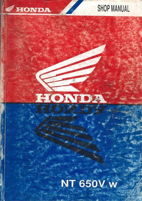 Honda NT650 shop manual werkplaatsboek, Motoren, Handleidingen en Instructieboekjes, Honda, Ophalen of Verzenden