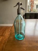 Oude Sifonfles blauw, Antiek en Kunst, Ophalen of Verzenden