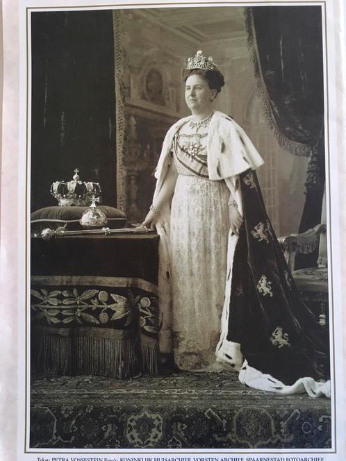 Koningin Wilhelmina / Koningshuis, Verzamelen, Foto's en Prenten, Gebruikt, 1940 tot 1960, Ophalen