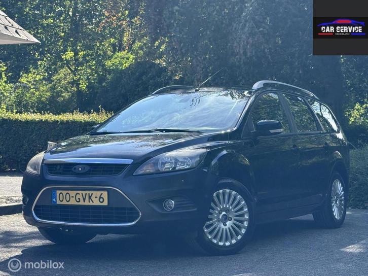 Ford Focus Wagon 1.8 Titanium Flexi Fuel/PDC/LMW/NAVI/NAP, Auto's, Ford, Bedrijf, Te koop, Focus, ABS, Airbags, Airconditioning