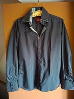 Zwart mooi heren overhemd Doramafi maat M, Zwart, Zo goed als nieuw, Nvt, Nvt