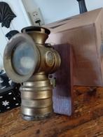 Koperen carbid lamp, Antiek en Kunst, Antiek | Lampen, Ophalen of Verzenden