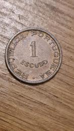Mozambique - 1 Escudo 1974, Postzegels en Munten, Munten | Afrika, Ophalen of Verzenden, Overige landen, Losse munt