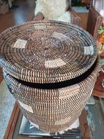 Zeegras gevlochten mand handmade natuurlijk recycling, Ophalen of Verzenden