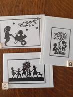 Silhouette  kaarten, Hobby en Vrije tijd, Ophalen of Verzenden, Nieuw, Overige thema's
