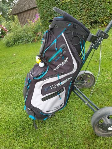 Dunlop Golftas. Model :DURA STORM. Kwaliteits tas!!! Cartbag beschikbaar voor biedingen