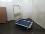 Platformwagen duwwagen 70x45cm degelijke bok zwenk wielen, 100 liter of meer, Ophalen of Verzenden, Nieuw, Transportkar