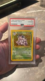 Pokemon Base Nidoking Holo PSA 10, Hobby en Vrije tijd, Verzamelkaartspellen | Pokémon, Ophalen of Verzenden