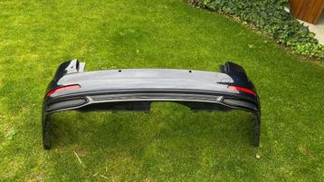 Audi A6 C8 Achterbumper + diffuser Firmamentblauw 2018-2023 beschikbaar voor biedingen