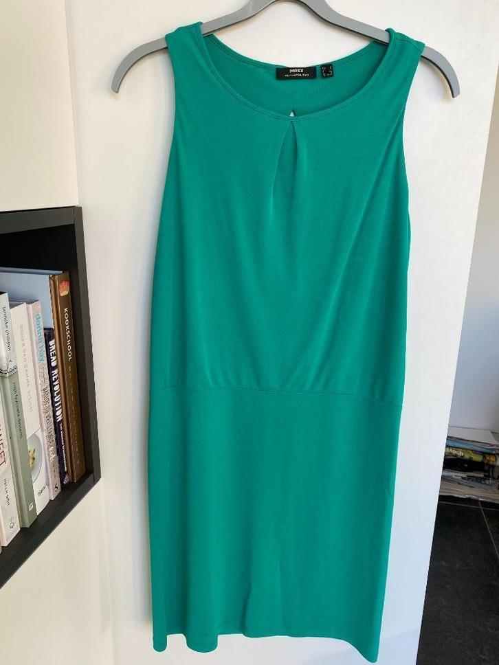 Groene zomerjurk Mexx, Kleding | Dames, Jurken, Zo goed als nieuw, Maat 38/40 (M), Groen, Boven de knie, Ophalen of Verzenden
