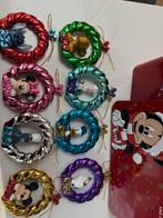 AH Disney kransjes in mickey doos COMPLEET SETJE, Ophalen of Verzenden, Mickey Mouse, Nieuw, Beeldje of Figuurtje