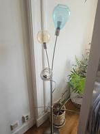 Set of 2 Pesaro Standing Lamps, Ophalen, Standing Lamps – Colorful Glass & Metal Design, Zo goed als nieuw, Glas