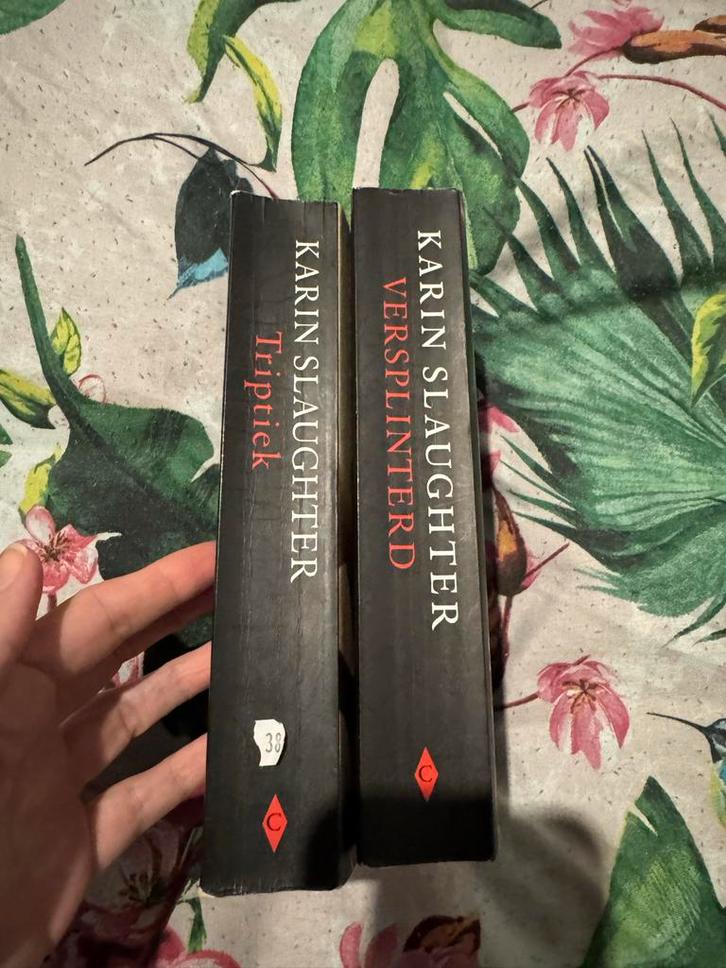 Karin Slaughter - Triptiek & Versplinterd, Boeken, Thrillers, Gelezen, Nederland, Ophalen of Verzenden
