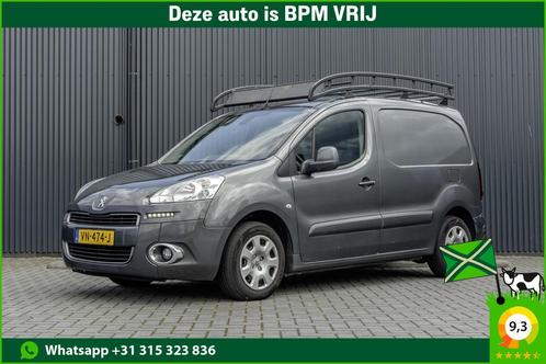 Peugeot Partner 120 e-HDI Navteq | Navigatie | LED | Cruise, Auto's, Bestelauto's, Bedrijf, Te koop, ABS, Airconditioning, Alarm