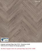 38,34m2 Visgraat Laminaat Raby Oak 10mm dik 54pak = €460