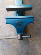 Heuer Front 140 bankschroef, Doe-het-zelf en Verbouw, Gereedschap | Handgereedschap, Ophalen, Gebruikt