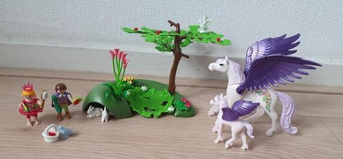 Playmobil 5478 - Pegasus en baby, Kinderen en Baby's, Speelgoed | Playmobil, Zo goed als nieuw, Complete set, Ophalen of Verzenden