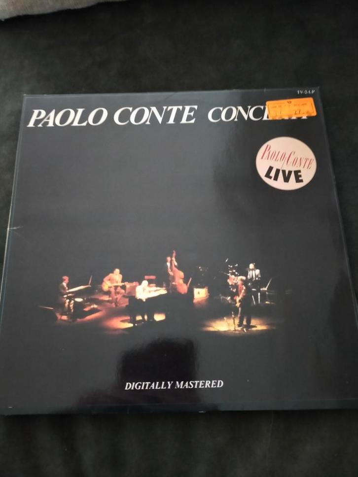 Paolo Conte , concert ( live ), Cd's en Dvd's, Vinyl | Pop, Zo goed als nieuw, 1960 tot 1980, Overige formaten, Ophalen of Verzenden