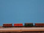 Goederenwagon Set van 4 stuks n spoor, Hobby en Vrije tijd, Modeltreinen | N-Spoor, Overige merken, Gebruikt, Gelijkstroom of Wisselstroom