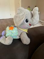 Vtech kruipende olifant, Kinderen en Baby's, Speelgoed | Knuffels en Pluche, Ophalen of Verzenden, Zo goed als nieuw, Olifant