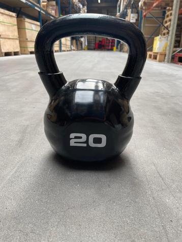 Kettlebell - 20kg - Rubber - Escape Fitness beschikbaar voor biedingen