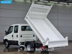 Iveco Daily 35C14 Dubbel Cabine Kipper 3500kg trekhaak Airco, Auto's, Bestelauto's, Te koop, Airconditioning, 3500 kg, 6 stoelen