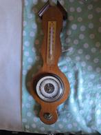 Antieke Houten Barometer & Thermometer, Verzenden