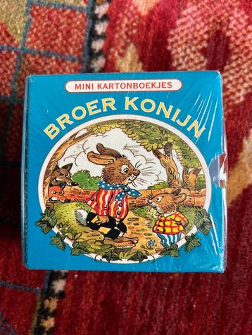 Nieuw vintage retro kinderboekjes broer konijn 