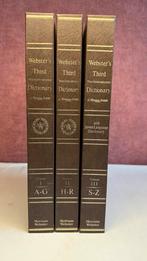 Webster's Third New International Dictionary - 3 Delen, Ophalen of Verzenden, Zo goed als nieuw, Overige uitgevers, Engels