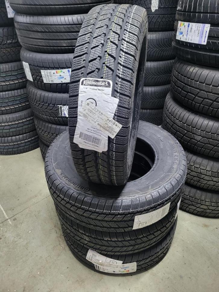4 x 205/75/16 Continental Van Winter NIEUW 450,- ALL IN!, Auto-onderdelen, Banden en Velgen, Band(en), Winterbanden, 16 inch, 205 mm