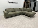 GRATIS LEVERING Z.G.A.N groene hoekbank 295x210 Gereinigd, Huis en Inrichting, Banken | Bankstellen, Ophalen of Verzenden, Zo goed als nieuw