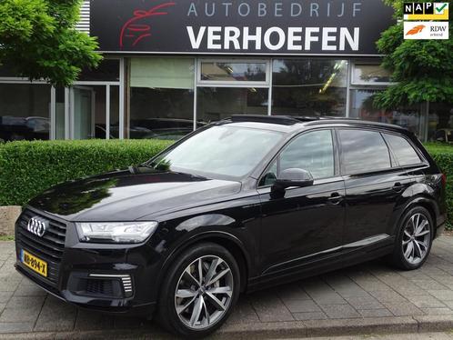 Audi Q7 3.0 TDI e-tron quattro Sport - PANORAMADAK - LUCHTVE, Auto's, Audi, Bedrijf, Te koop, Q7, 360° camera, 4x4, ABS, Achteruitrijcamera