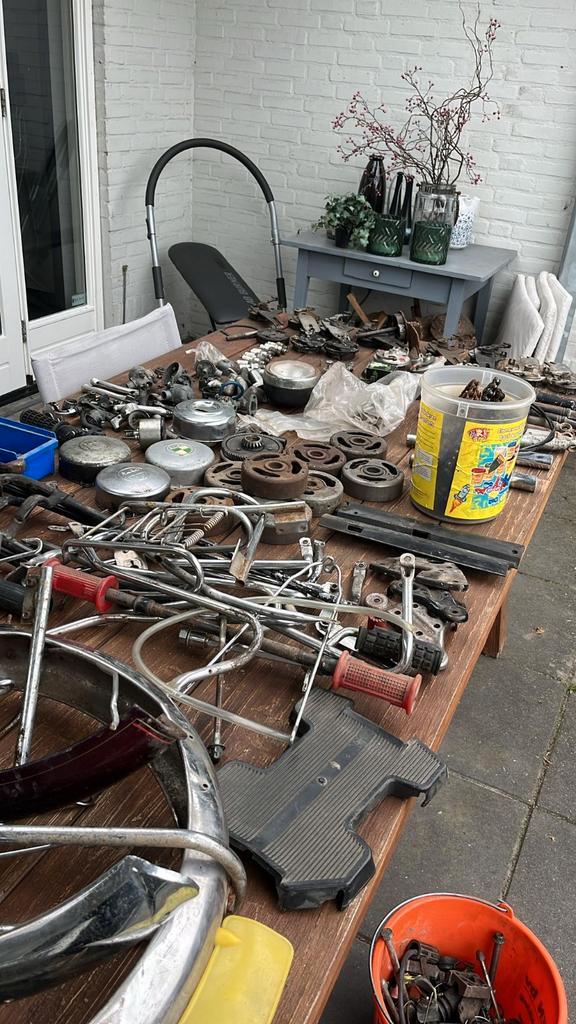 Grote Partij Puch Onderdelen, Motoren, Onderdelen | Overige, Gebruikt, Ophalen of Verzenden