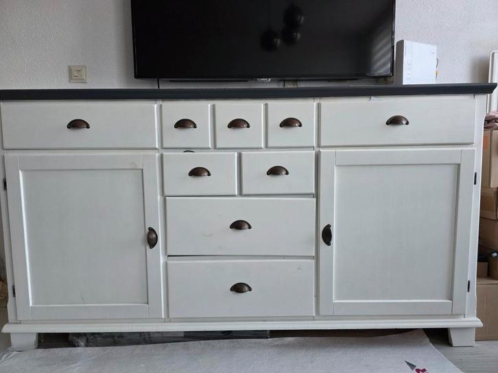 Mooie Dressoir met veel opbergruimte, Huis en Inrichting, Kasten | Dressoirs, Gebruikt, 150 tot 200 cm, 25 tot 50 cm, Met lade(s)