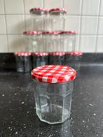Bonne Maman jampot, jampotten, jampotjes,370 ml,schoon, rood, Ophalen, Zo goed als nieuw