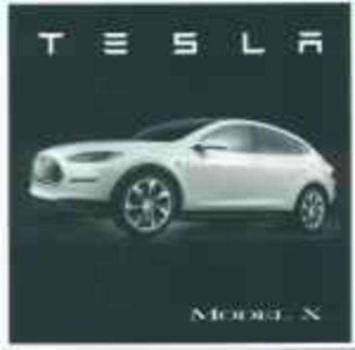 Tesla Model S, Roadster, X brochure/auto folder '09 - '13, Boeken, Auto's | Folders en Tijdschriften, Ophalen of Verzenden
