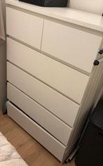 LADEKAST WIT, Huis en Inrichting, Kasten | Ladekasten, Ophalen, 50 tot 100 cm, Zo goed als nieuw, 3 of 4 laden