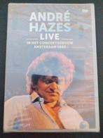 ANDRE HAZES - LIVE CONCERTGEBOUW AMSTERDAM 1982 DVD, Alle leeftijden, Ophalen of Verzenden, Nieuw in verpakking, Muziek en Concerten