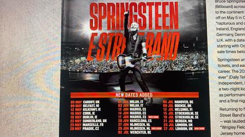 2 Tickets Bruce Springsteen 27 juni 2024 Goffert Park, Tickets en Kaartjes, Concerten | Pop, Twee personen, Juni