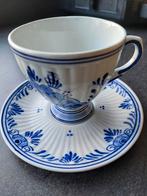 Kop & schotel Delfts Blauw nr 211, Antiek en Kunst, Ophalen of Verzenden