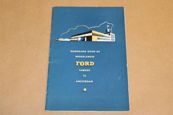 Rondgang door de Nederlandse Ford fabriek - Ca 1950 !! beschikbaar voor biedingen