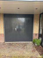 Electrisch bedienbare kantelpoort met loopdeur, Doe-het-zelf en Verbouw, Deuren en Horren, Ophalen, Garagedeur, Zo goed als nieuw