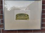 Design Zeefdruk litho van Rob Clous 1968, Antiek en Kunst, Kunst | Litho's en Zeefdrukken, Ophalen