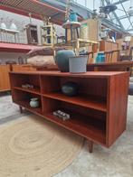 Vintage open kast met vier vakken, 165cm, Ophalen, Met plank(en), ., 150 tot 200 cm