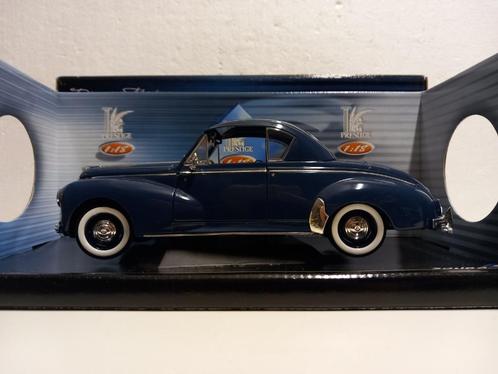 Peugeot 203 Coupe dark blue 1954 Solido metal 1:18 KRD, Hobby en Vrije tijd, Modelauto's | 1:18, Zo goed als nieuw, Auto, Solido