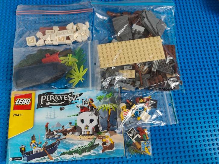 Lego Set 70411 Pirates III Treasure Island, Kinderen en Baby's, Speelgoed | Duplo en Lego, Gebruikt, Lego, Complete set, Ophalen of Verzenden