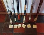 6 hengels te koop. Diverse soorten.Bieden vanaf €60,00, Watersport en Boten, Ophalen, Gebruikt, Overige typen